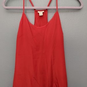 Red camisole